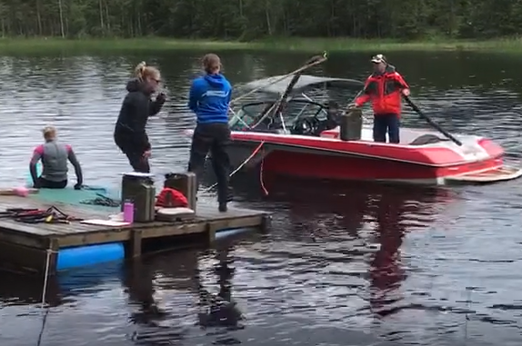 Tävlingsstarter vattenskidor: Grundkurs